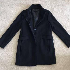 Zara woman basic jacket Navy